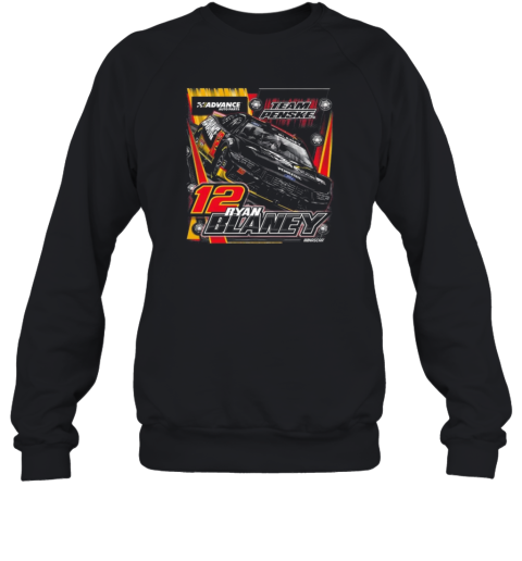 Team Penske Charcoal Ryan Blaney Advance Auto Parts 2025  Unisex Sweatshirt