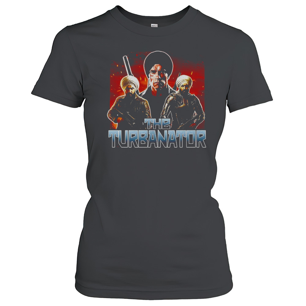 Terminator The Turbanator Action Movie Parody T-Shirt