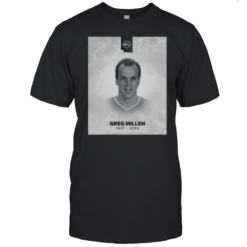 The Alumni Share The Sudden Passing Of Greg Millen Today 1957 – 2025 Poster T-Shirt