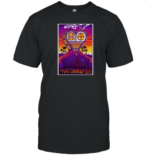 The Avett Brothers Show Apr 12 2025 Greek Theatre Los Angeles CA T-Shirt