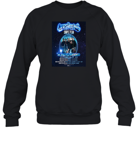 The Offspring Supercharged Worldwide In 25 Head To Japan On April 2025  Unisex Sweatshirt
