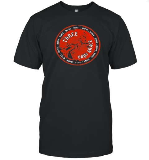 Three Days Grace Riot Cocktail T-Shirt