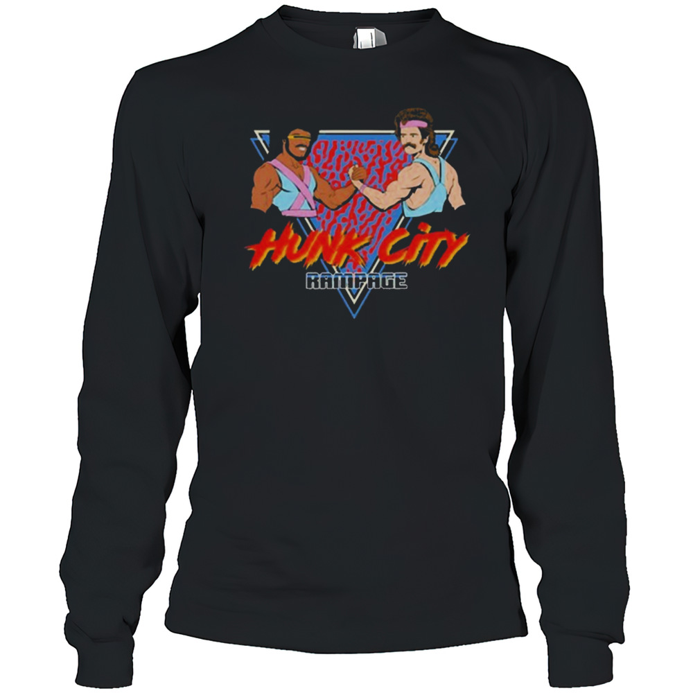 Torfi Frans Olafsson Hunk City Rampage Painting 2025 T-Shirt