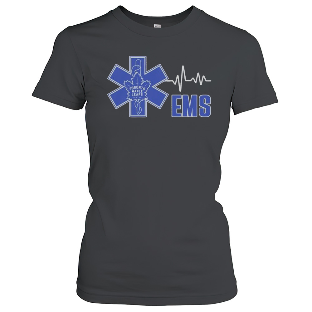 Toronto Maple Leafs Ems Heartbeat T-Shirt