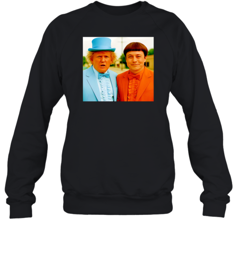Trump Elon Musk Dumb And Dumber Unisex Sweatshirt