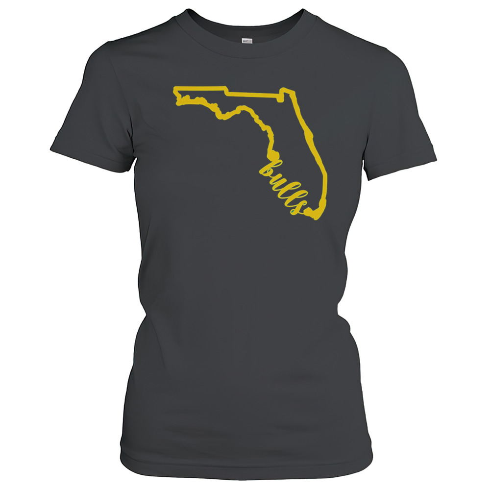 USF Bulls Map T-Shirt