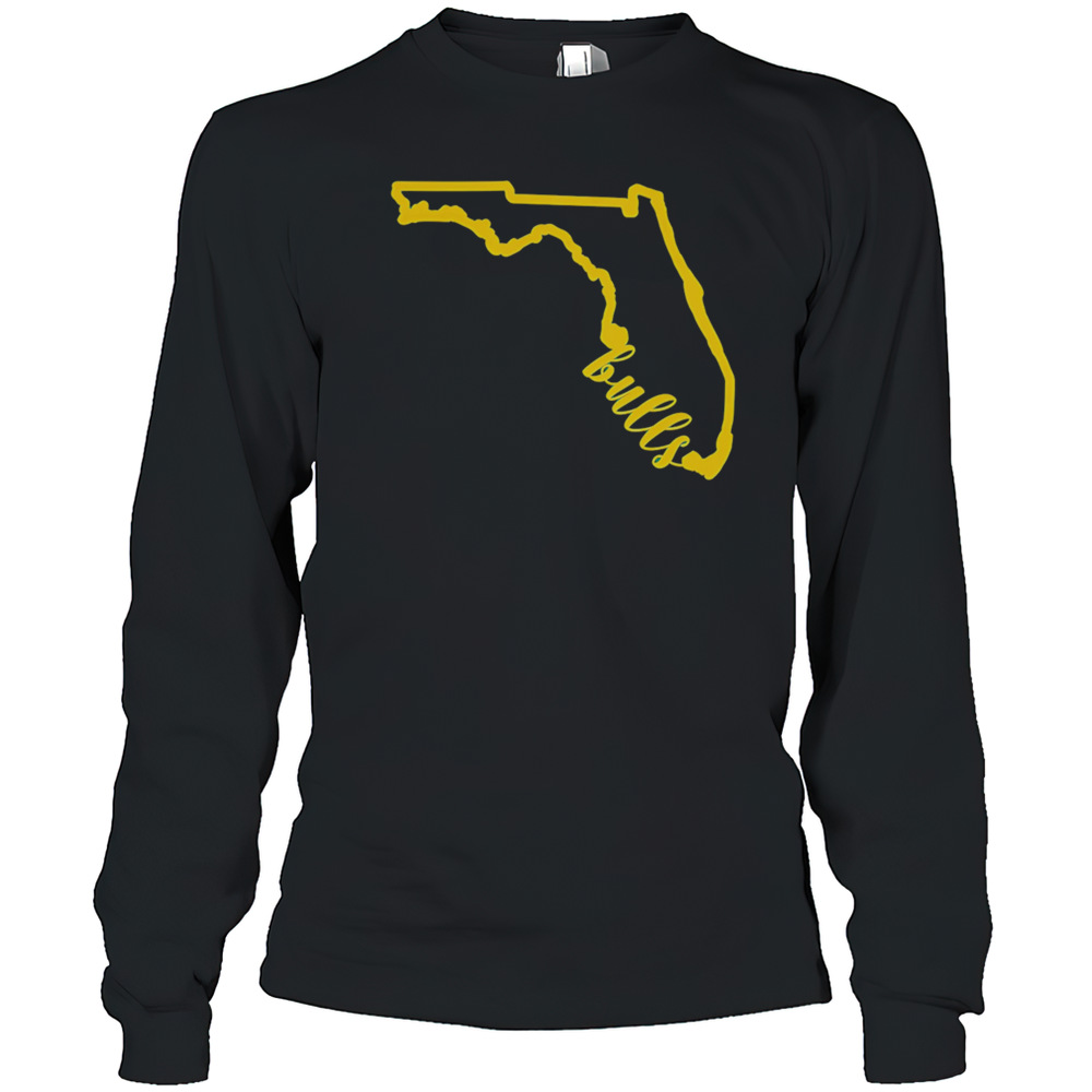 USF Bulls Map T-Shirt