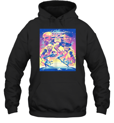 Ufc314 Alexander Volkanovski Vs. Diego Lopes Artist Series Poster  Unisex Hoodie