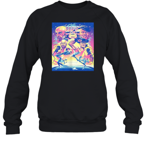 Ufc314 Alexander Volkanovski Vs. Diego Lopes Artist Series Poster  Unisex Sweatshirt