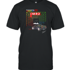 Vaporwave Style Toyota MR2 AW11 T-Shirt
