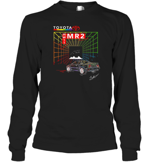 Vaporwave Style Toyota MR2 AW11 T-Shirt