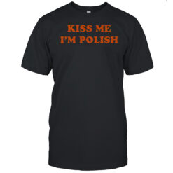 Kiss Me Im Polish Shirt Men's T-shirt