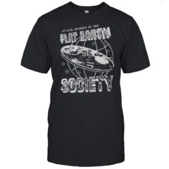 Official Member Of The Flat Earth Society Shirt Men's T-shirt