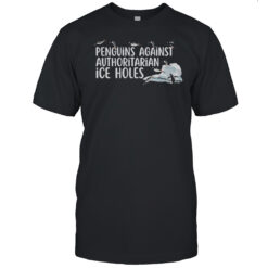 Penguins Against Authoritarian Ice Holes Shirt Men's T-shirt
