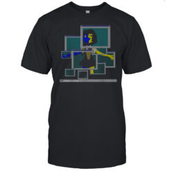 Pretty Ena Pop-Up Character Windows 95 T-Shirt Men's T-shirt