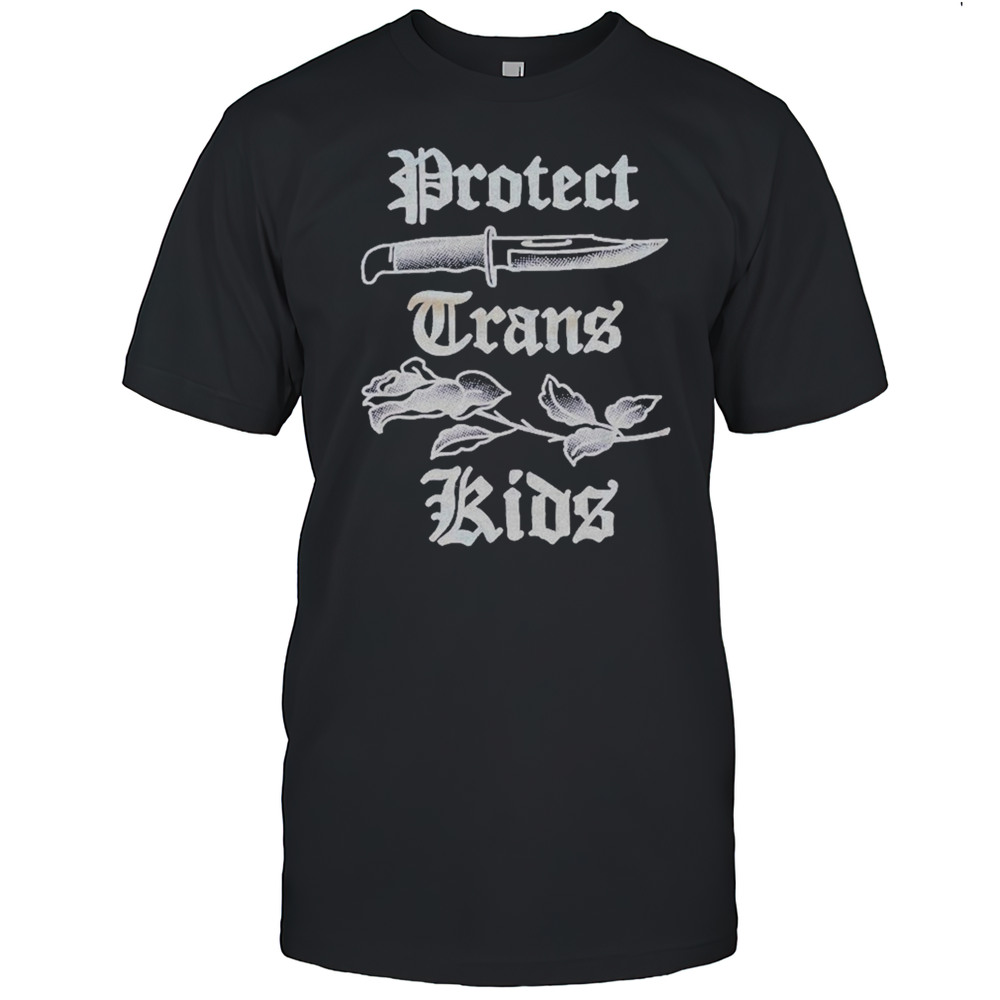 Protect Trans Kids Knife T-shirt