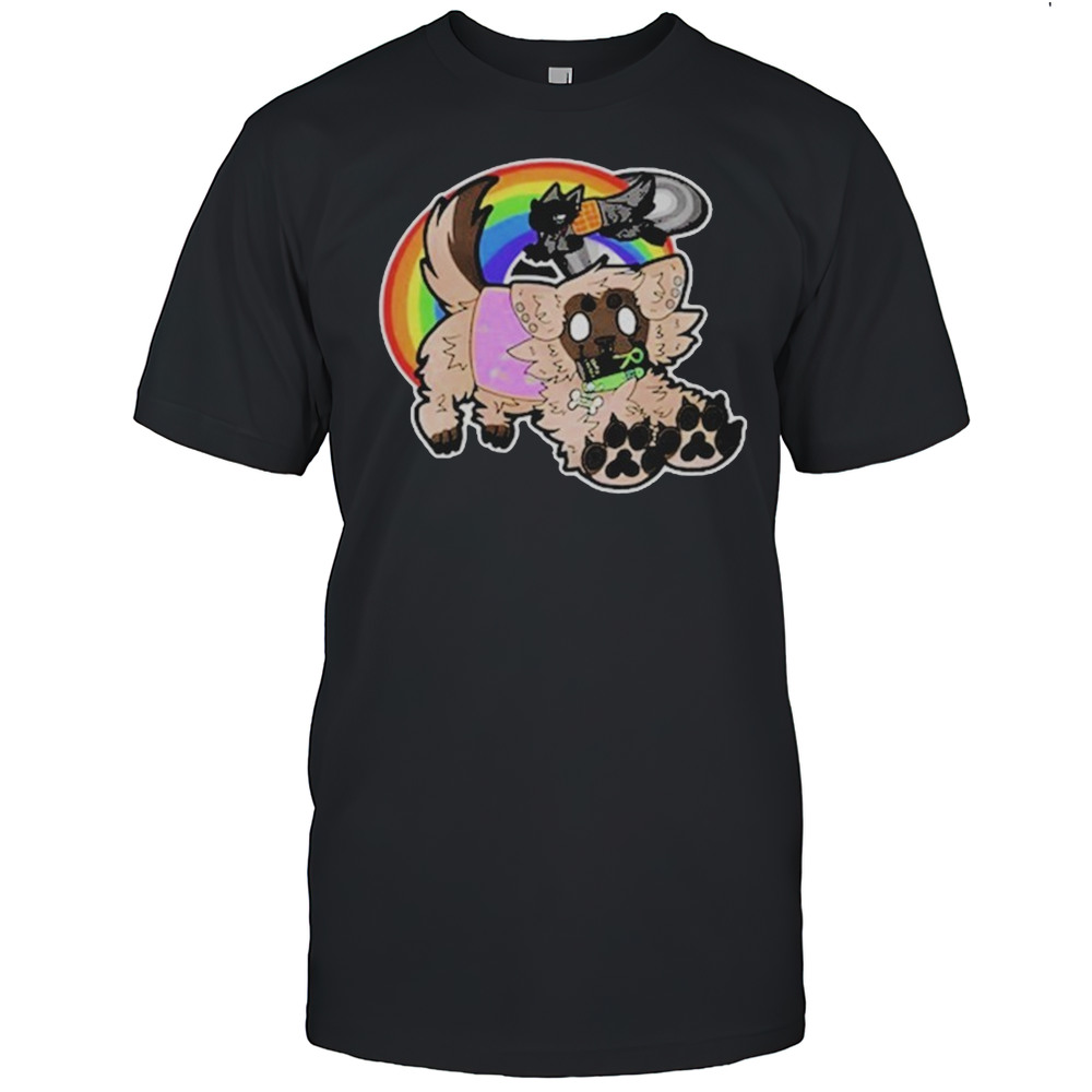 Rawrie And Kasper Rainbow T-shirt Men's T-shirt