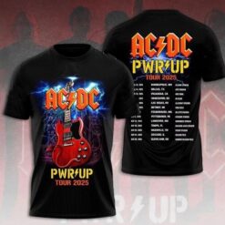 2025 ACDC Rock Music T-shirt World Tour T-Shirt