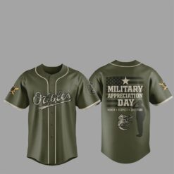 2025 Baltimore Orioles Military Appreciation Day Jersey