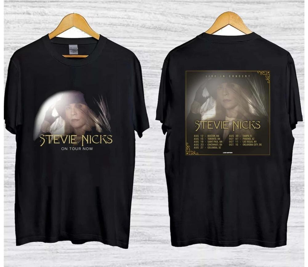 2025 Stevie Nicks Tour Graphic Print 2 Side Unisex T-Shirt