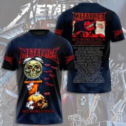 3D Metallica Tour 2025 Shirt