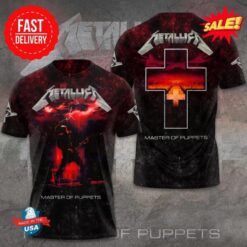 3D Shirt Metallica 2025 M72 Tour