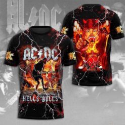 ACDC Hells Bells 3D shirt