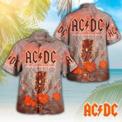 ACDC PWR Up Pasadena California 2025 On April 18 2025 3D Hawaiian Shirt