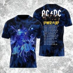 ACDC Power Up Tour 2025 3D Style5 T-Shirt