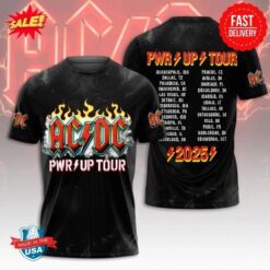 ACDC Pwr Up Tour 3D Shirt