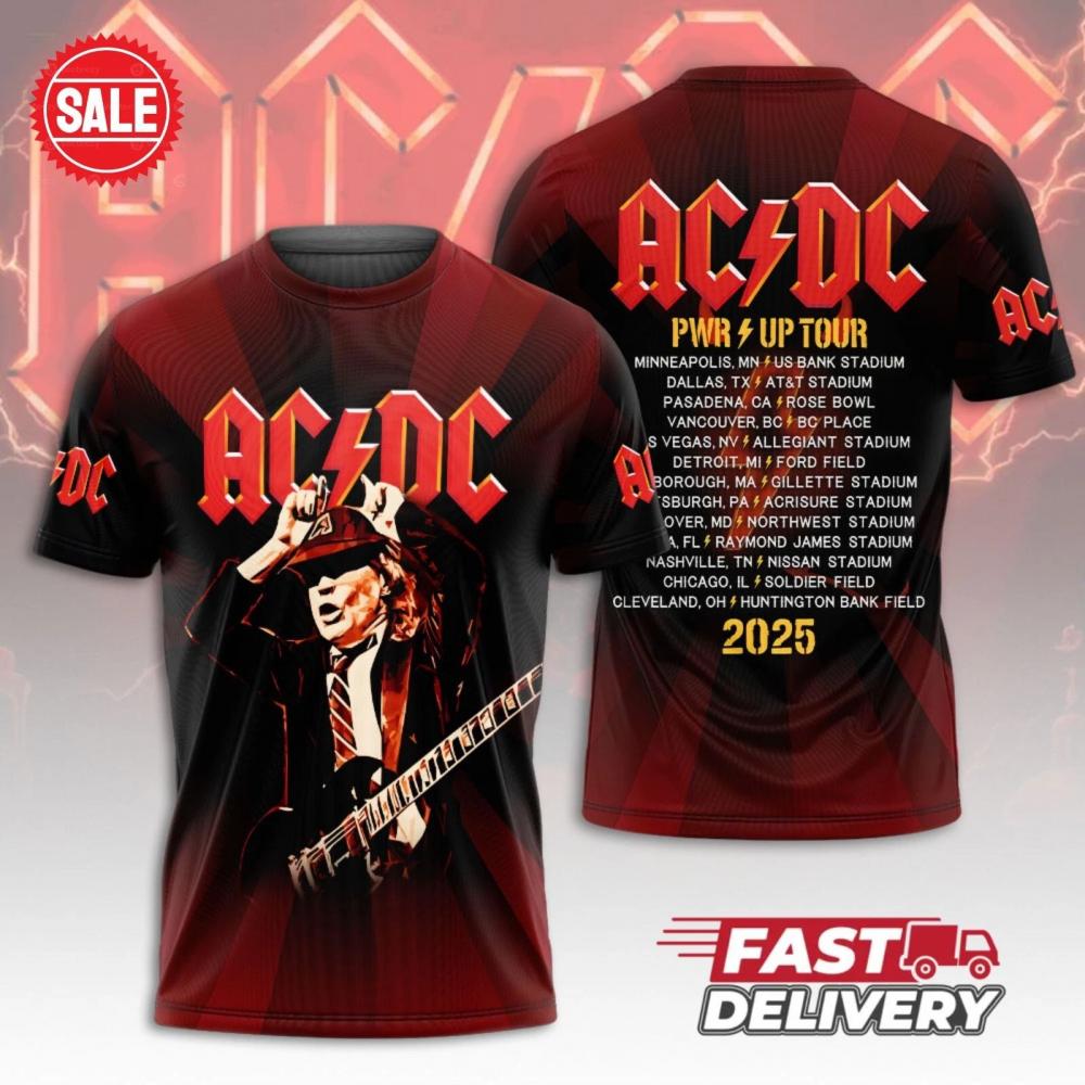 ACDC Soldier Field concert shirt