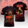 ACDC TOUR 2025 – Legends Never D!e – We Want You 3D T-Shirt