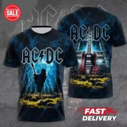ACDC electric guitar T-shirt