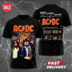 ACDC nutrition label shirt
