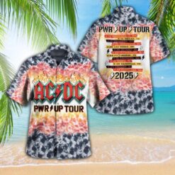 ACDC tour dates Hawaiian shirt