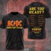 Ac Dc 2025 Pwr Up Tour 3D Shirt