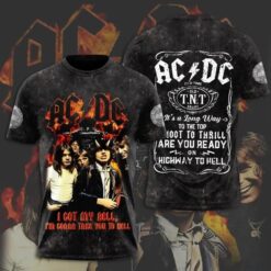 AcDc Band Shirt Music Band 3D Shirt