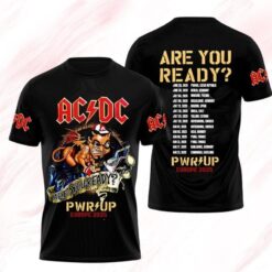 Acdc Pwr Up Tour Music Hard Rock 3D Shirt