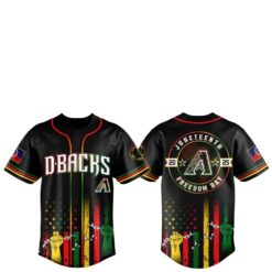 Arizona Diamondbacks Juneteenth Day 2025 Baseball Jersey Hat