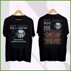 BRIT FLOYD 2025 Wish You Were Here 50th Anniversary World Tour T-Shirt