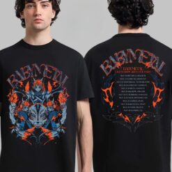 Babymetal Thunder Tee UK And Europe Arena Tour 2025 Shirt