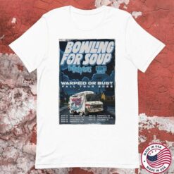 Bowling For Soup Warped Or Bust Fall Tour 2025 T-Shirts
