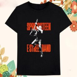 Bruce Springsteen Springsteen & The E-Street Band 2025 Europe Tour Guitar Shirt