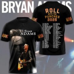 Bryan Adams ACDC 3D T Shirt