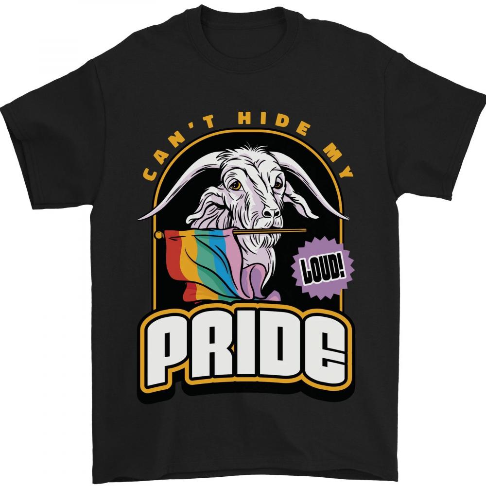 Cant Hide My Pride Lgbt Gay Awareness Mens T-shirt