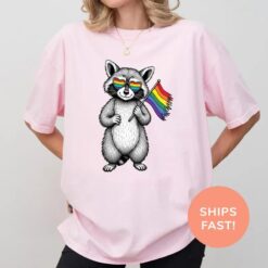 Cute Raccoon Pride Shirt