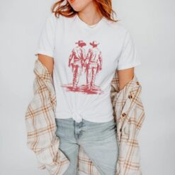 Gay Cowboy Printed Shirt