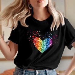 Gay Heart Queer Lesbian Trans Equality Pronouns T Shirt