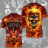 God Hot Band ACDC 3D All Over Printed Tshirt