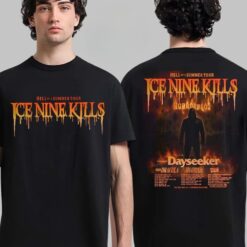 Ice Nine Kills Hell Of A Summer Tour 2025 Horrorwood Tour Shirt